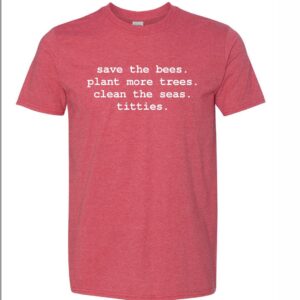 save the bees T-Shirt Gildan Soft Style